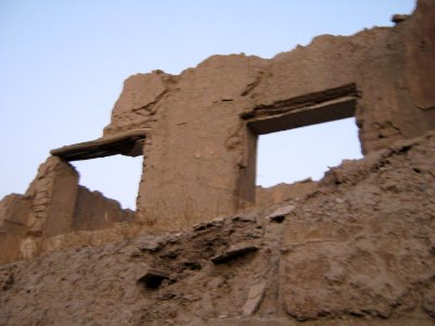 Ruins of an Old brick thatch house - North Qavvani ave - near Al-Reza Mosque - Nishapur 72