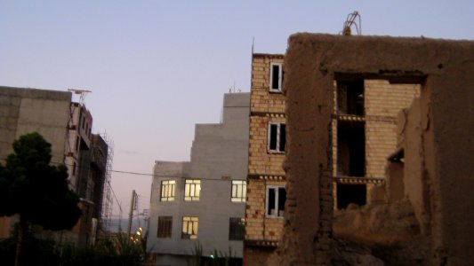 Ruins of an Old brick thatch house - North Qavvani ave - near Al-Reza Mosque - Nishapur 67
