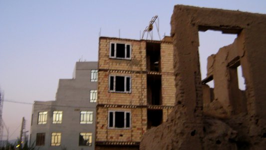 Ruins of an Old brick thatch house - North Qavvani ave - near Al-Reza Mosque - Nishapur 65