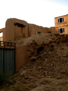 Ruins of an Old brick thatch house - North Qavvani ave - near Al-Reza Mosque - Nishapur 05