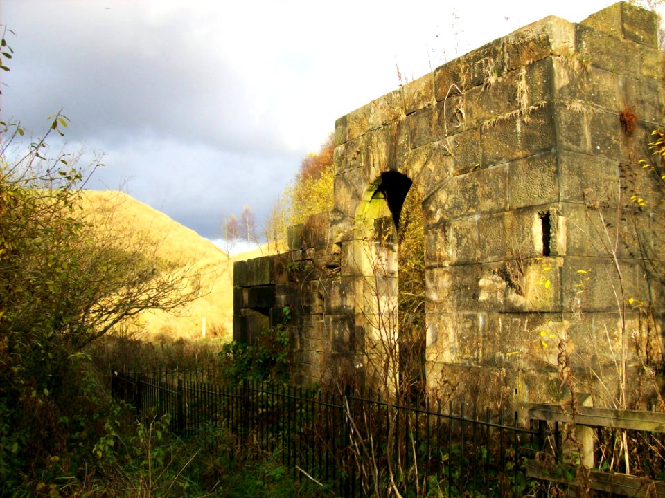 Ruins of Colliery Engine House, Rocher Vale