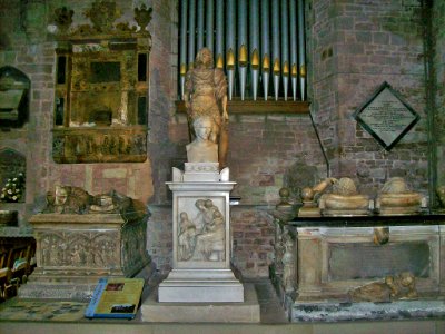 Rudhall tombs, St Mary, Ross-on-Wye