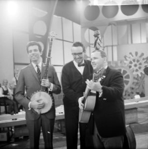 Rudy Carrellshow voor Vara-TV, The Lime Lighters Amerikaans trio, Bestanddeelnr 914-8025