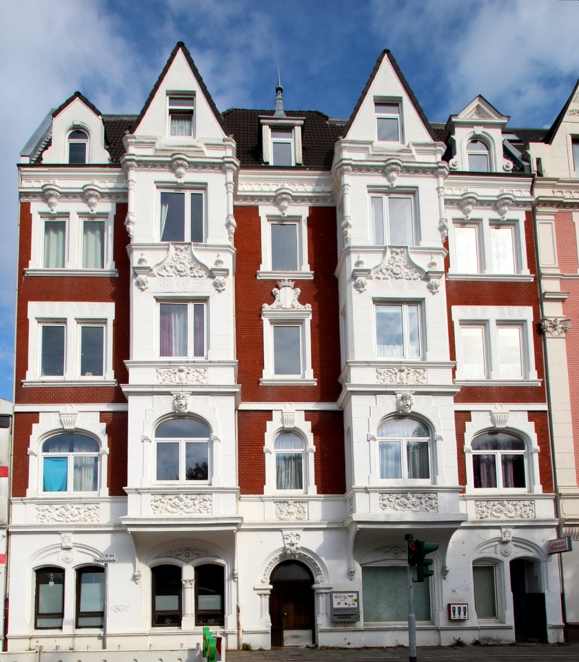 Rudelsburg in Bremerhaven, Pestalozzistraße 8