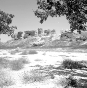 Ruines op de Shephelah heuvels, Bestanddeelnr 255-2568