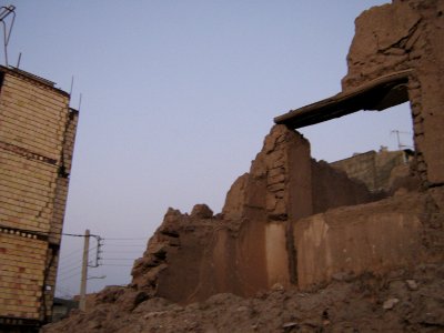 Ruins of an Old brick thatch house - North Qavvani ave - near Al-Reza Mosque - Nishapur 75