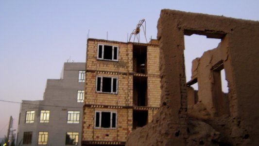Ruins of an Old brick thatch house - North Qavvani ave - near Al-Reza Mosque - Nishapur 66