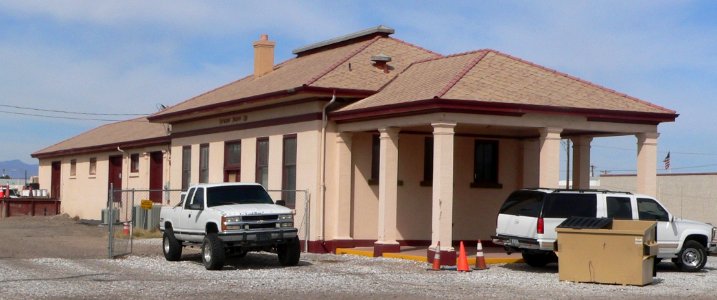 Safford, Arizona Southern Pacific depot from SE 1