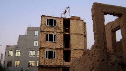 Ruins of an Old brick thatch house - North Qavvani ave - near Al-Reza Mosque - Nishapur 63