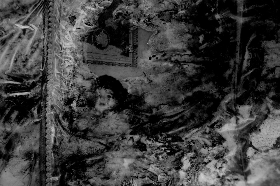 Ruined photos left behind by a Muslim family in Shingal (Sinjar) found in a destroyed home after war with the Islamic State 06
