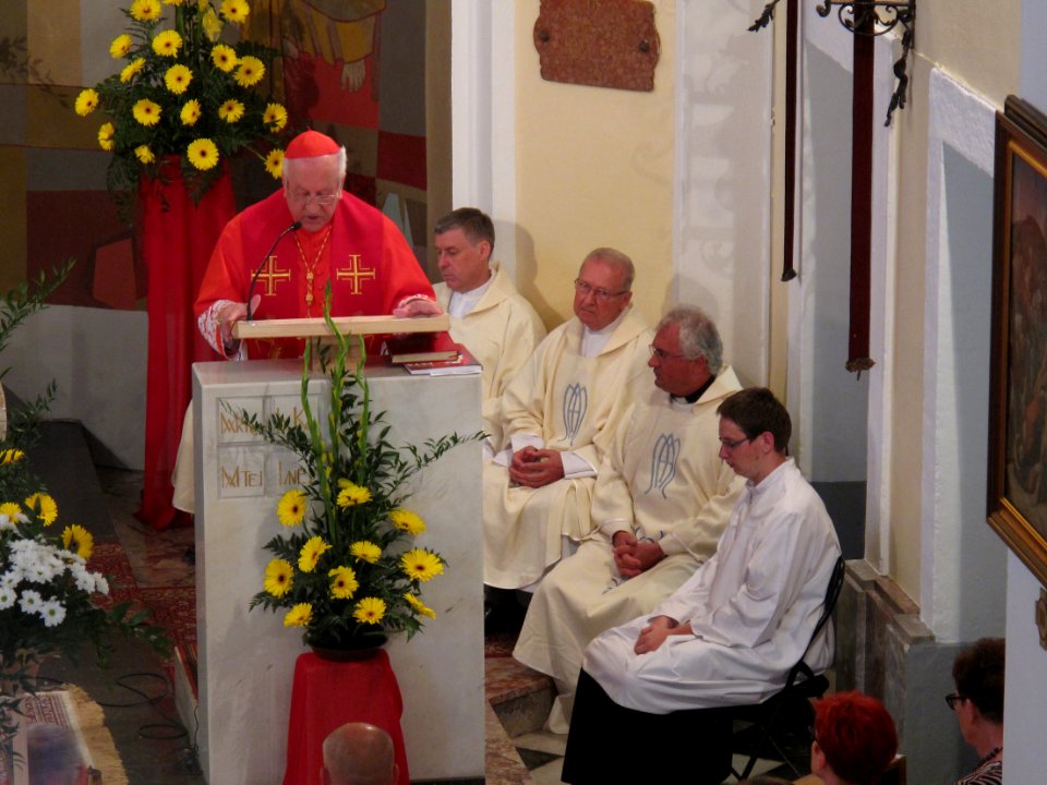 Saint Lawrence feast day mass, Brežice, August 10, 2014 13
