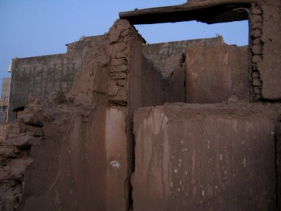 Ruins of an Old brick thatch house - North Qavvani ave - near Al-Reza Mosque - Nishapur 82