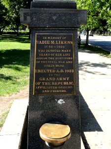 Sadie M. Likens Memorial - DSC01375