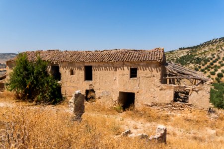 Ruined house 1, out of Alhama de Granada, Andalusia, Spain photo