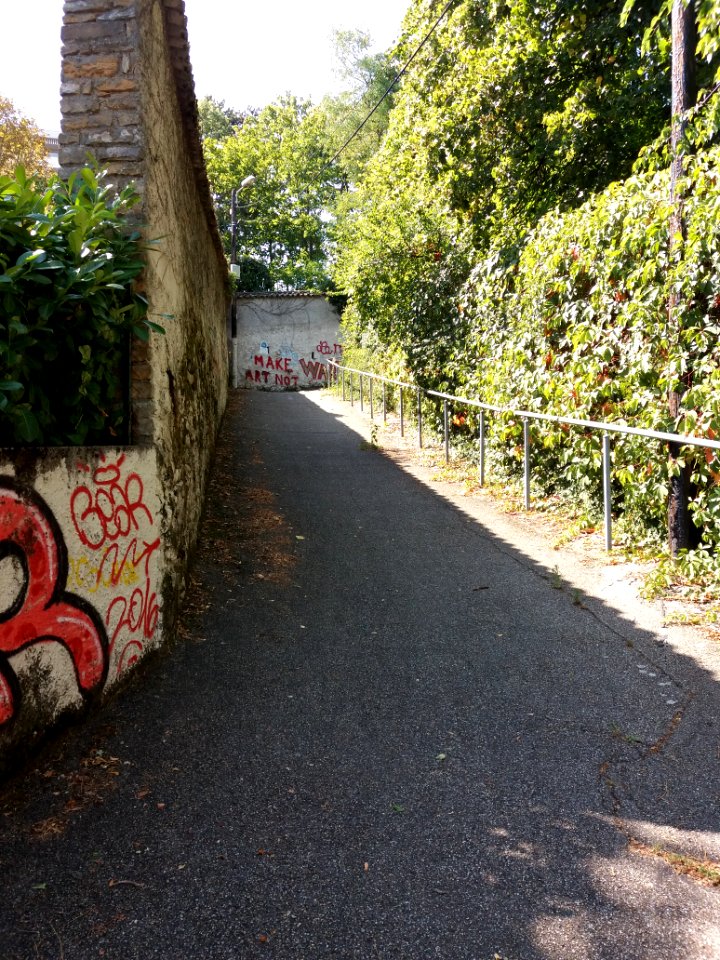 Sainte-Foy-lès-Lyon - Chemin Léon Favre - En montant à l'ouest, depuis l'avenue Valioud