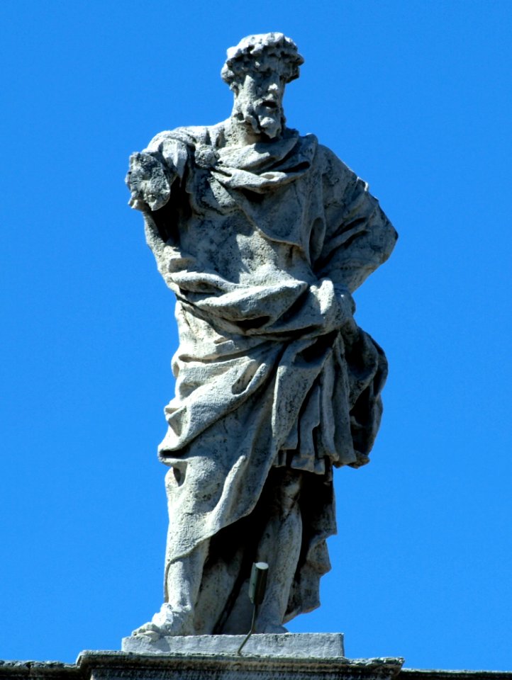 Saint Eusignius of Antioch on colonnade photo