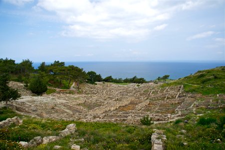 Ruins Kameiros Rhodes 3