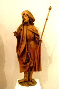 Saint James the Great by the circle of Tilman Riemenschneider, c. 1520, linden wood - Mainfränkisches Museum - Würzburg, Germany - DSC04785