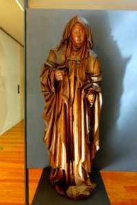 Saint Claire, from the Mosteiro de Santa Clara, 16th century - Museu Nacional de Machado de Castro - Coimbra, Portugal -DSC09972