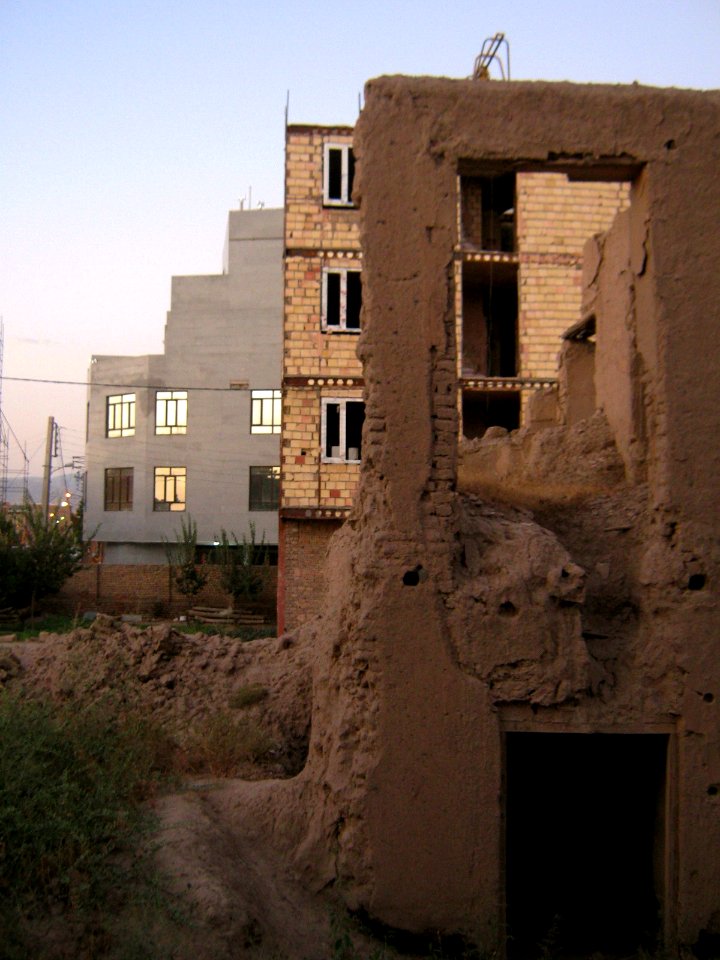 Ruins of an Old brick thatch house - North Qavvani ave - near Al-Reza Mosque - Nishapur 69