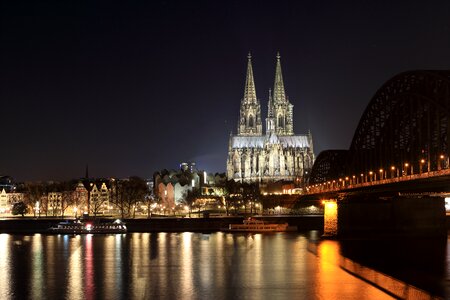 Evening gothic rhine photo