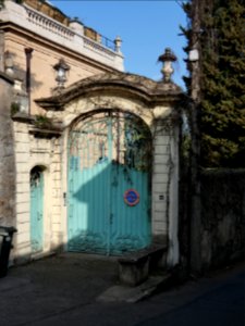Sainte-Foy-lès-Lyon - Chemin de la Fournache - Portail de la villa Cabaud