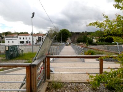 Sainte-Foy-lès-Lyon - Passerelle sur l'Yzeron - Depuis le chemin de Montray