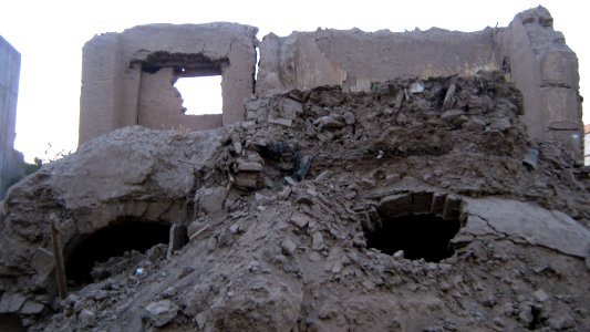 Ruins of an Old brick thatch house - North Qavvani ave - near Al-Reza Mosque - Nishapur 10