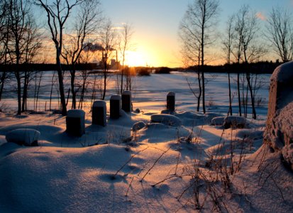 Ruins Korkeasaari Oulu 20130120