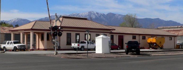 Safford, Arizona Southern Pacific depot from NE 2