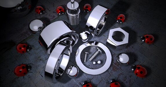 Metal rings share