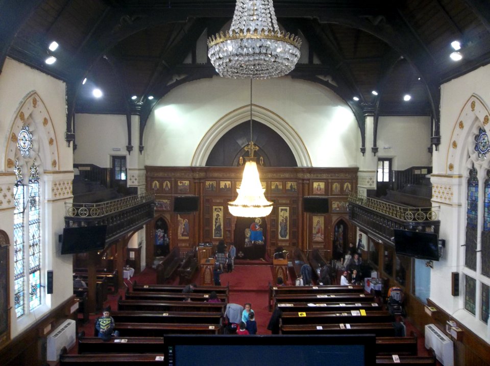 Saint Mark's Coptic Orthodox Church interior