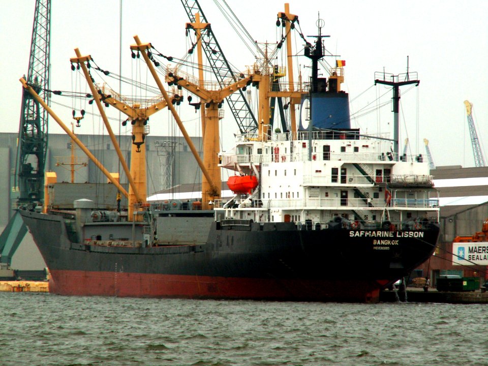 Safmarine Lisbon - IMO 8310865 - Callsign HSOO
