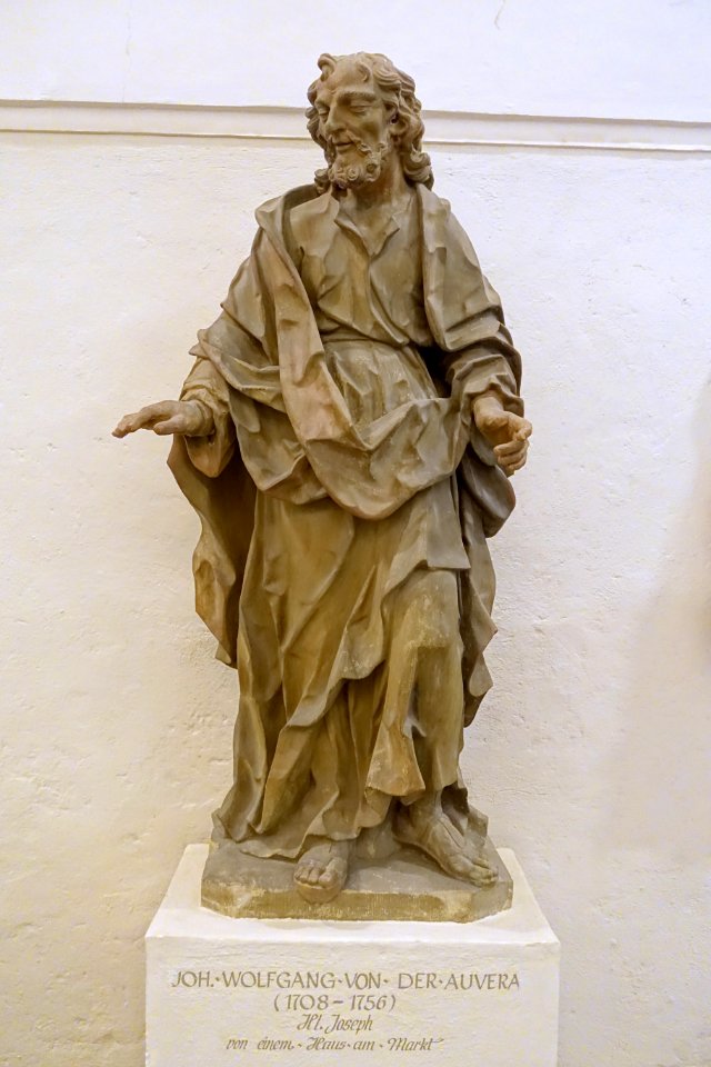 Saint Joseph by Johann Wolfgang von der Auwera, undated - Mainfränkisches Museum - Würzburg, Germany - DSC05144
