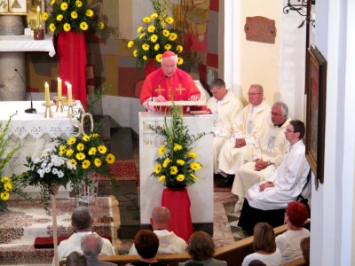 Saint Lawrence feast day mass, Brežice, August 10, 2014 05
