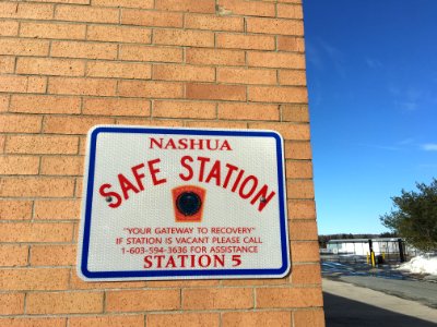 Safe station sign photo