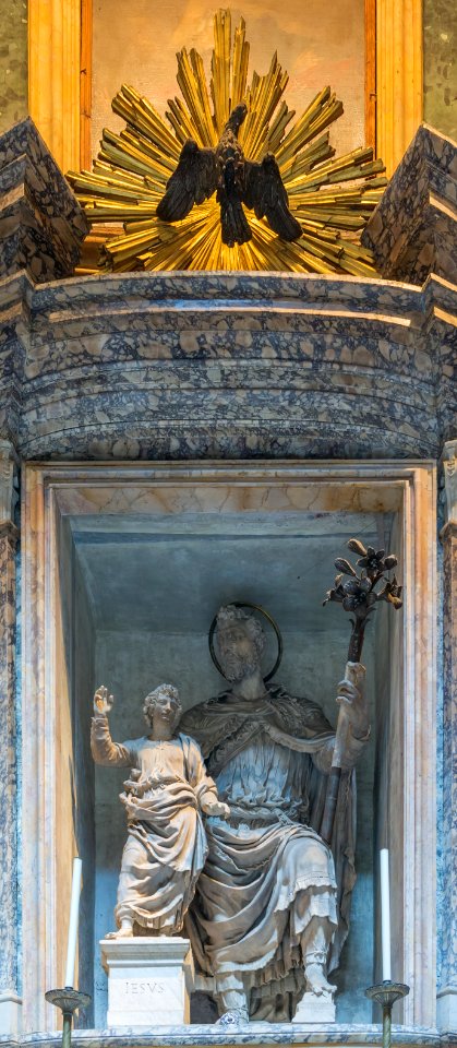 Saint Joseph & Jesus, Vincenti Florentini, Pantheon, Rome, Italy