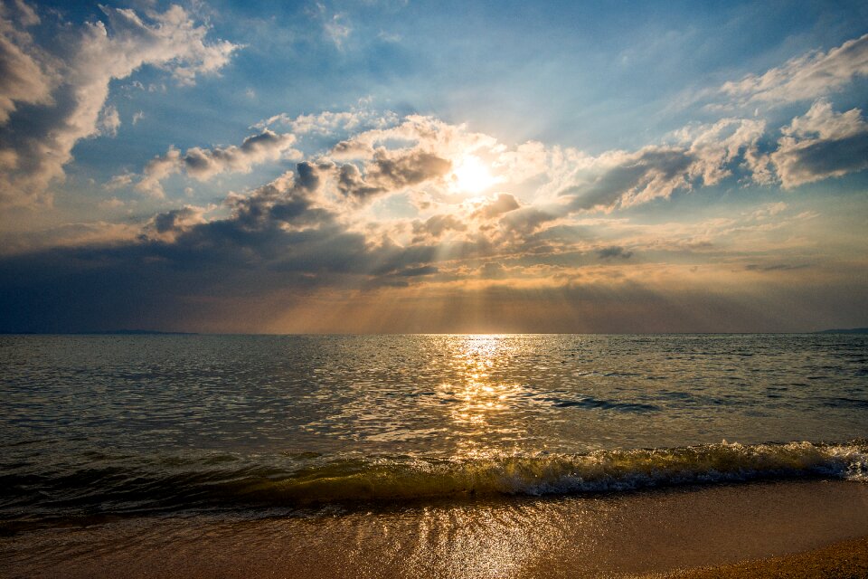 Ocean travel sun