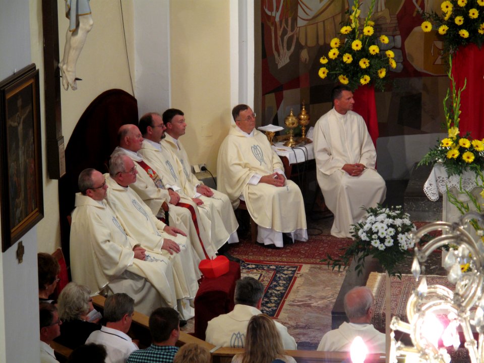 Saint Lawrence feast day mass, Brežice, August 10, 2014 11