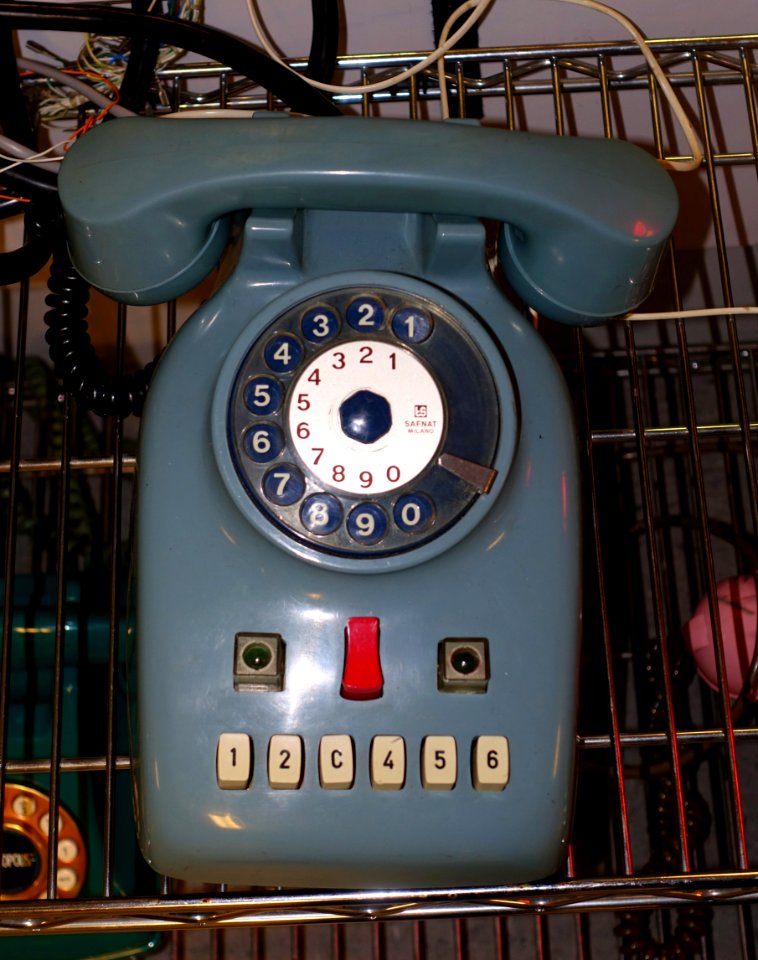 Safnat Milano, designed by Marcello Nizzoli, 1950s - Telephone Museum - Waltham, Massachusetts - DSC08233