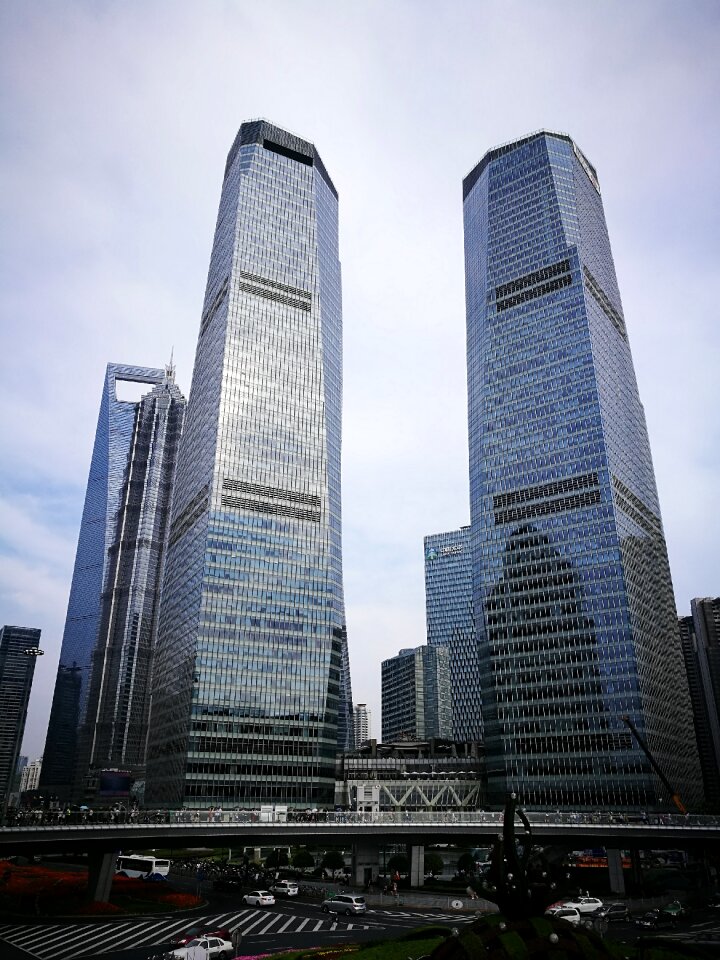 Shanghai skyscraper building photo