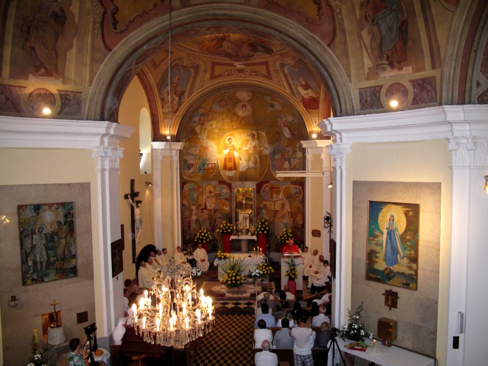 Saint Lawrence feast day mass, Brežice, August 10, 2014 01