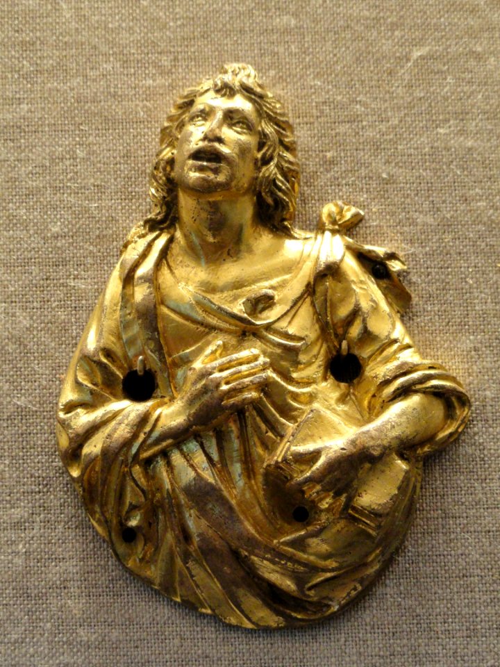 Saint John the Evangelist, Francesco Marti and workshop, Lucca, c. 1507, gilded bronze - National Gallery of Art, Washington - DSC09830