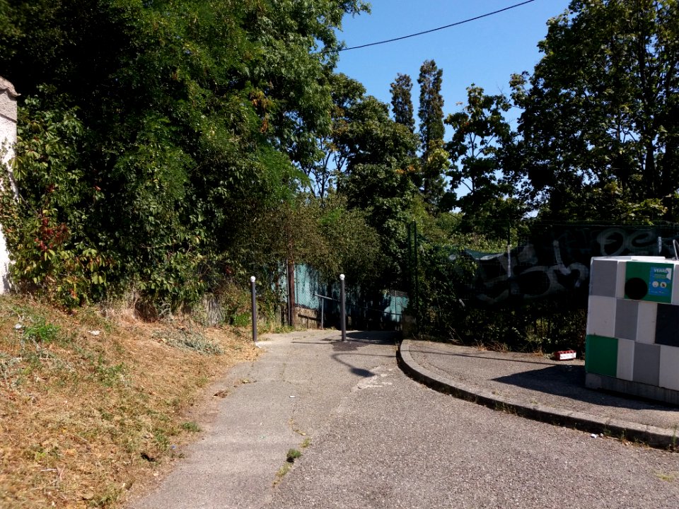 Sainte-Foy-lès-Lyon - Chemin Léon Favre - Depuis la rue Georges Clemenceau