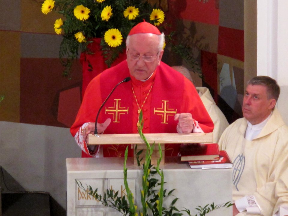Saint Lawrence feast day mass, Brežice, August 10, 2014 06