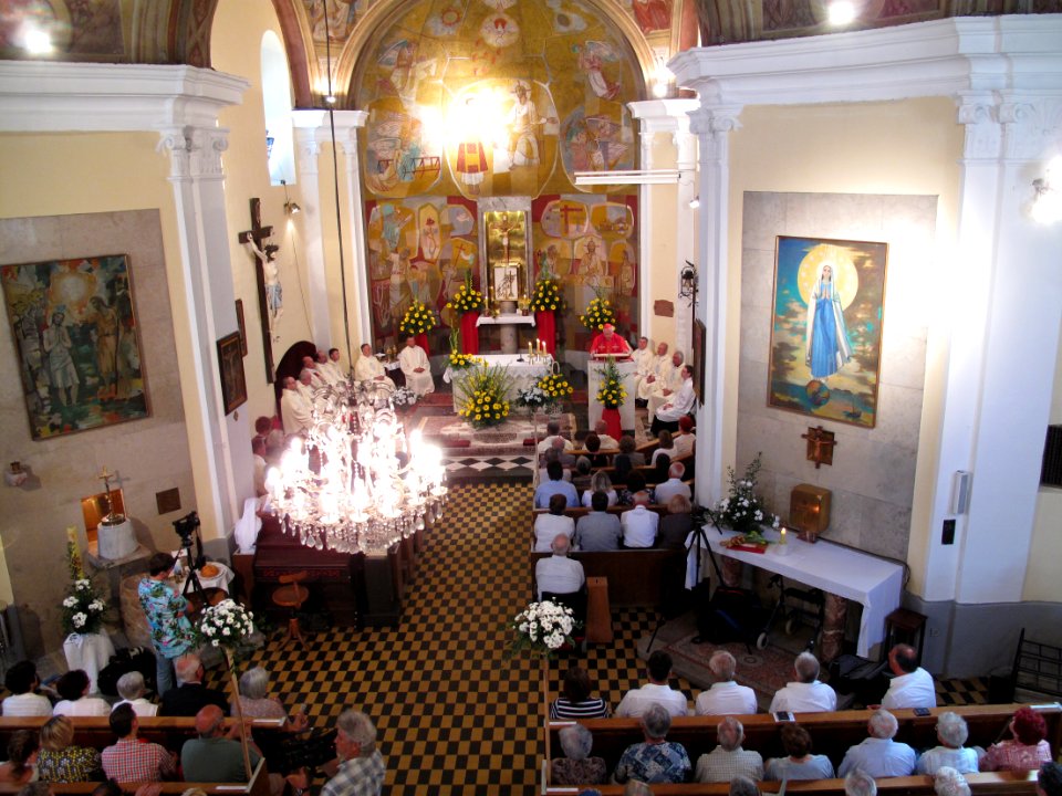 Saint Lawrence feast day mass, Brežice, August 10, 2014 03