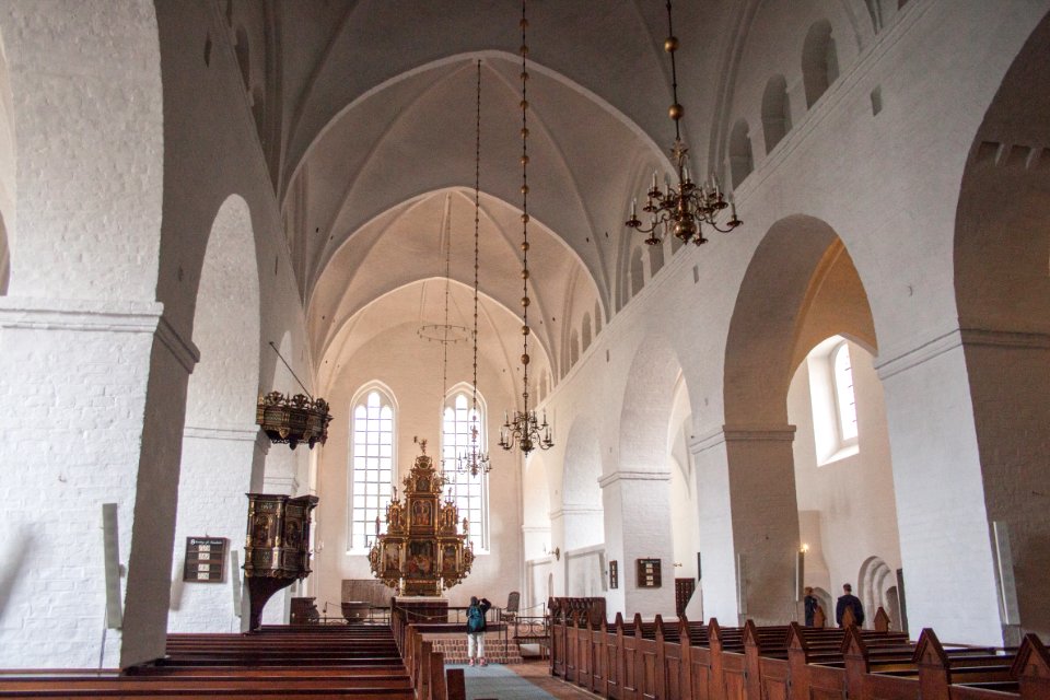 Saint Catherine church in Ribe, interior 2015-07-27