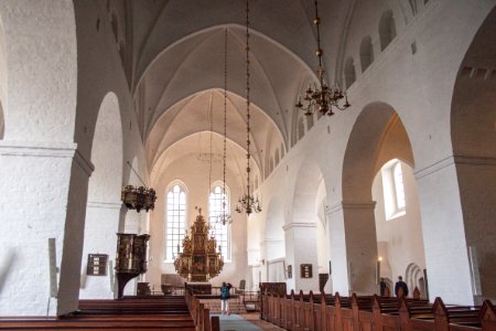 Saint Catherine church in Ribe, interior 2015-07-27