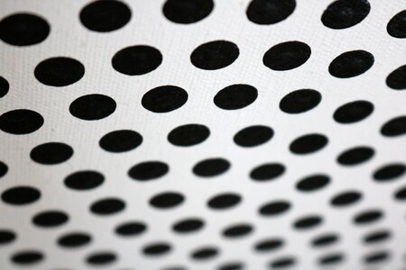 Black and white patterns spotted