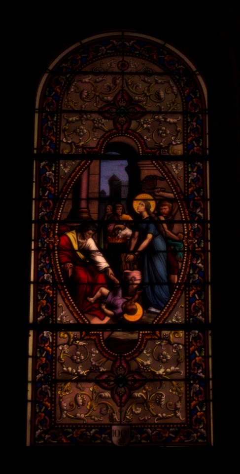 Saint Cyr et Sainte Julitte vitrail